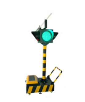 青河太阳能移动信号灯