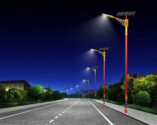 青河民族特色路灯