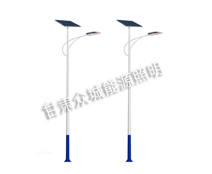 青河复兴号太阳能led路灯