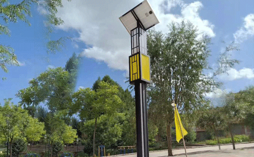 青河智慧路灯安装