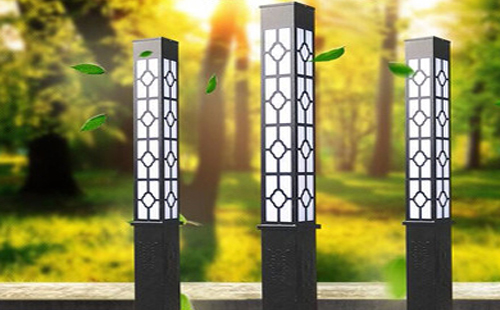 青河景观灯选型与在园林照明中的应用要点